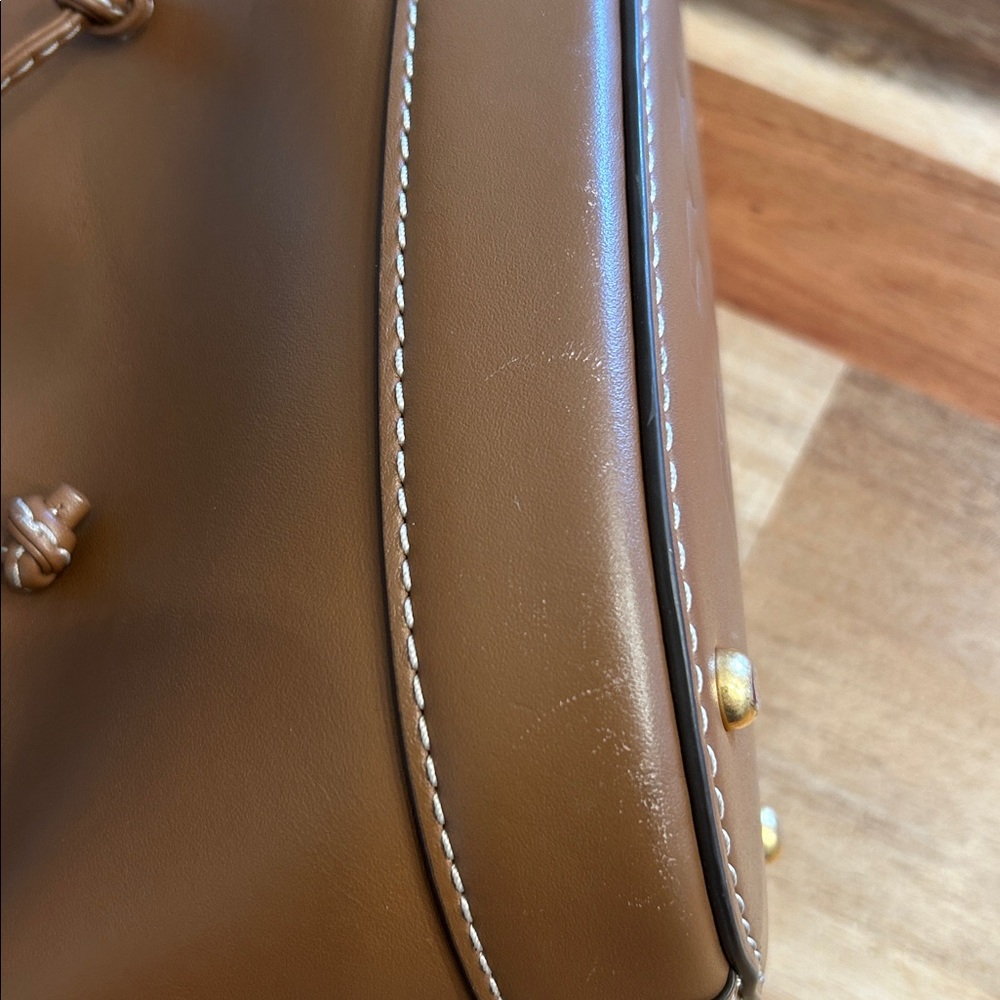 Tory Burch T Monogram Bucket Bag - Picture 13 of 16